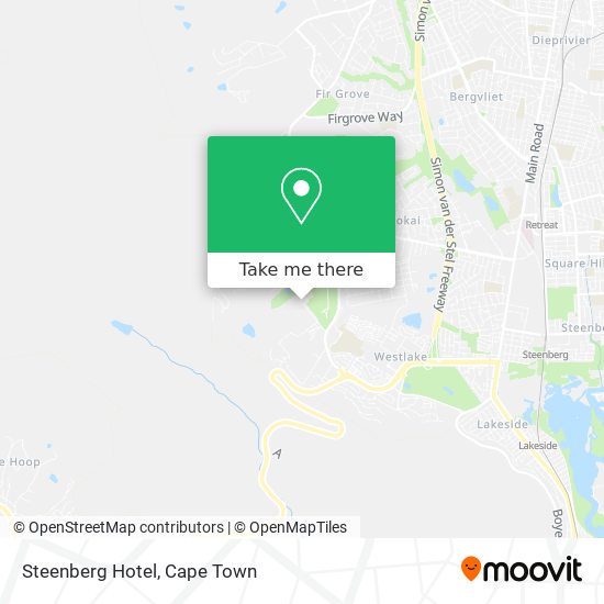 Steenberg Hotel map