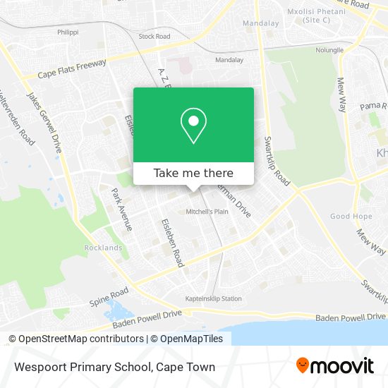 Wespoort Primary School map