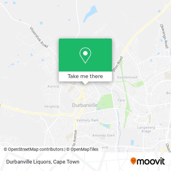 Durbanville Liquors map