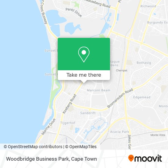 Woodbridge Business Park map