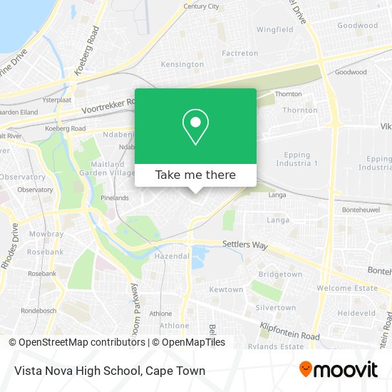 Vista Nova High School map