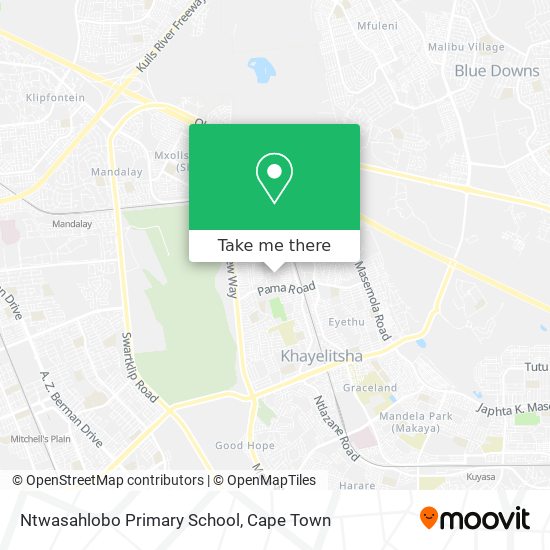 Ntwasahlobo Primary School map