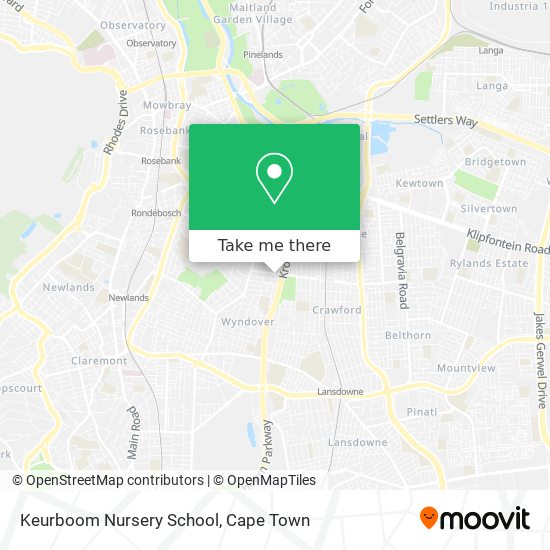 Keurboom Nursery School map