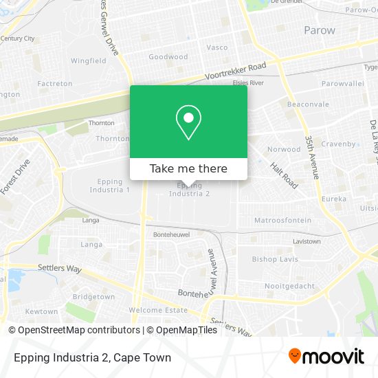 Epping Industria 2 map