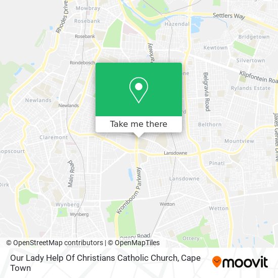 Our Lady Help Of Christians Catholic Church map
