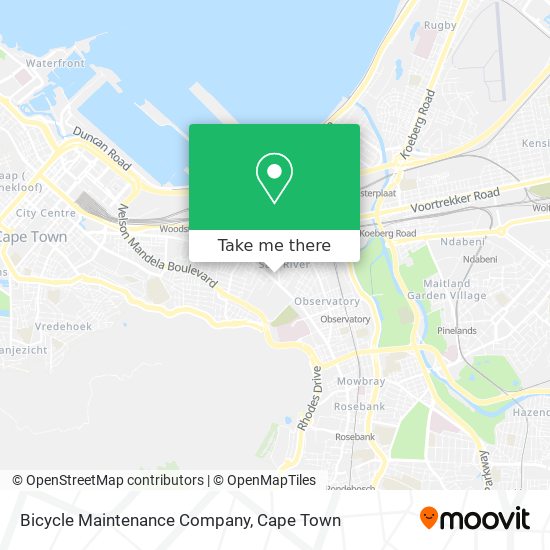 Bicycle Maintenance Company map
