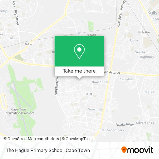 The Hague Primary School map