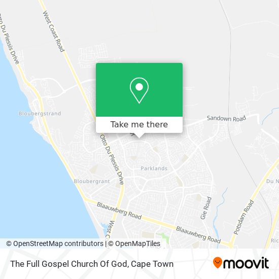 The Full Gospel Church Of God map