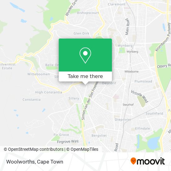 Woolworths map