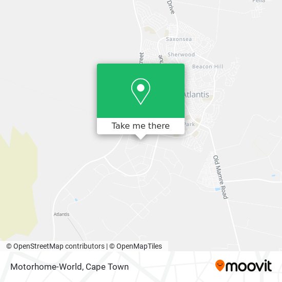 Motorhome-World map