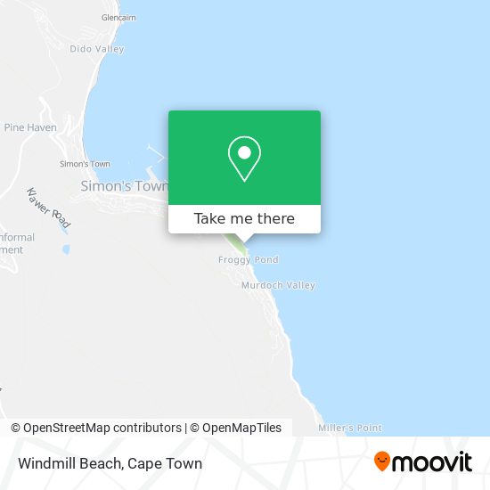 Windmill Beach map