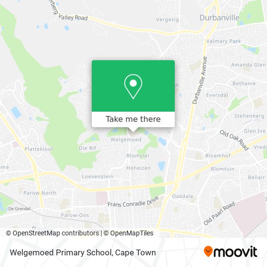 Welgemoed Primary School map