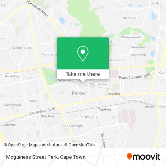 Mcguiness Street Park map