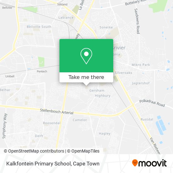 Kalkfontein Primary School map