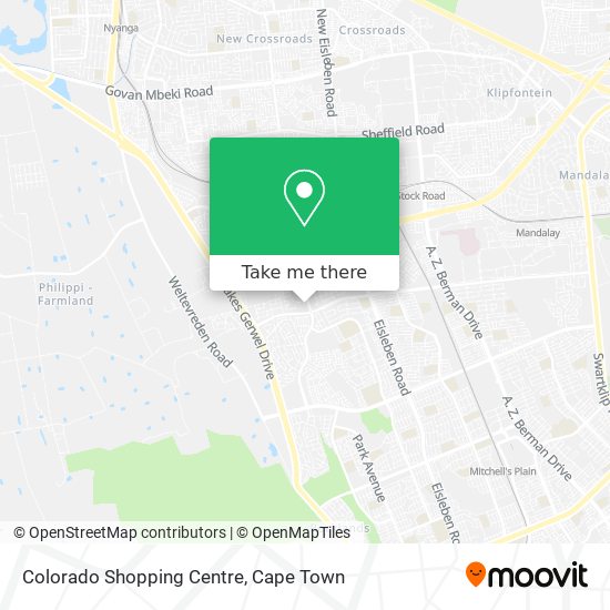 Colorado Shopping Centre map