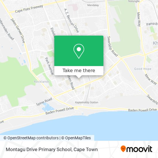 Montagu Drive Primary School map