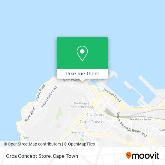 Orca Concept Store map