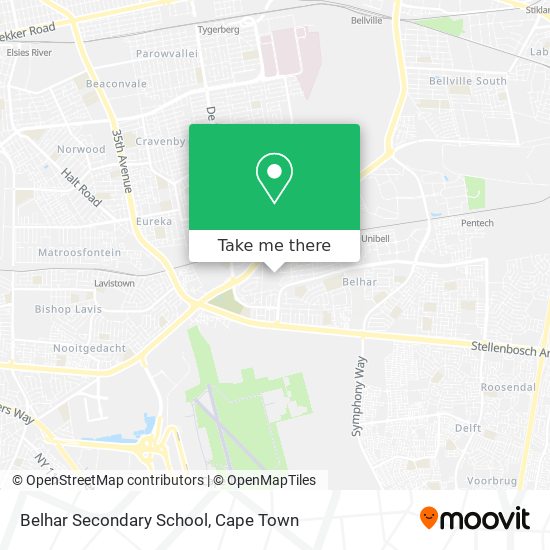 Belhar Secondary School map
