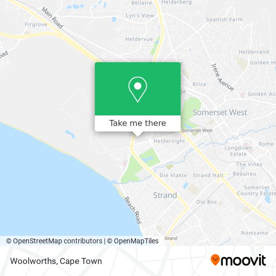 Woolworths map