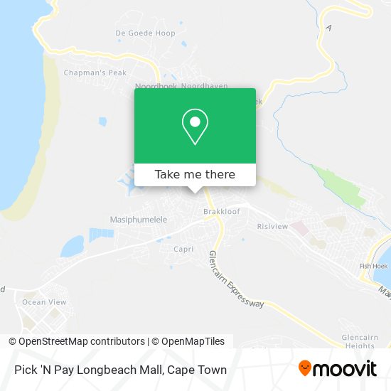 Pick 'N Pay Longbeach Mall map