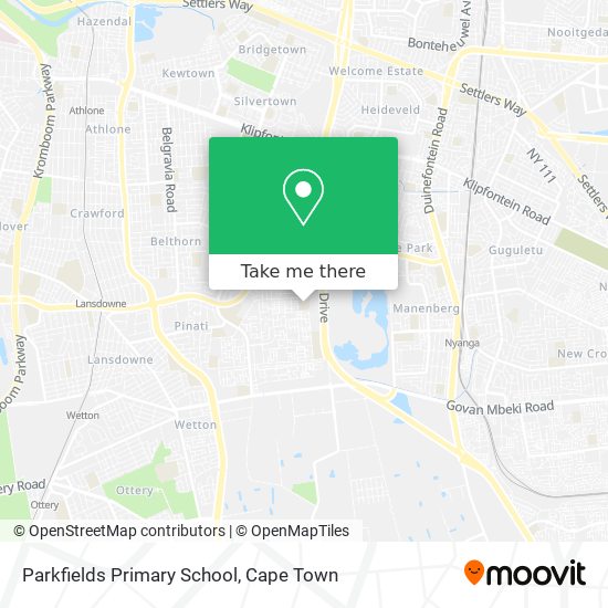 Parkfields Primary School map