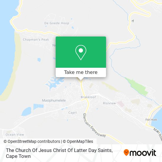 The Church Of Jesus Christ Of Latter Day Saints map
