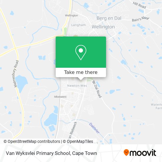 Van Wyksvlei Primary School map