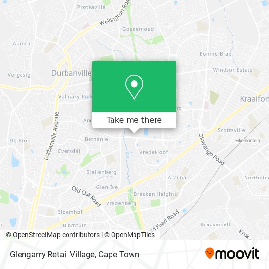Glengarry Retail Village map