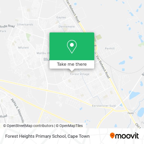 Forest Heights Primary School map