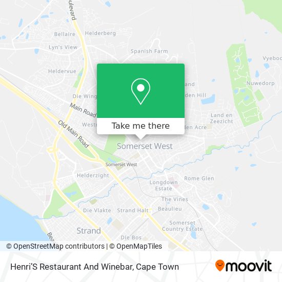 Henri’S Restaurant And Winebar map
