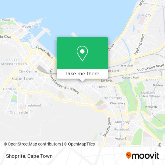 Shoprite map