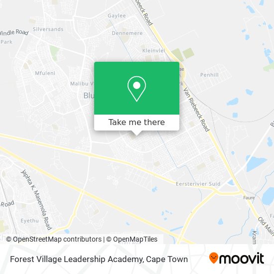 Forest Village Leadership Academy map
