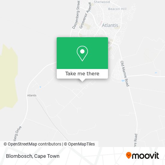 Blombosch map