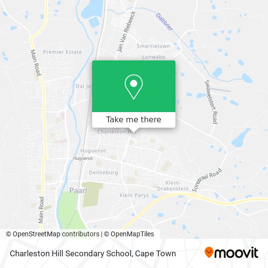 Charleston Hill Secondary School map