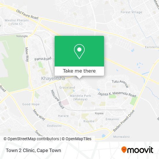 Town 2 Clinic map