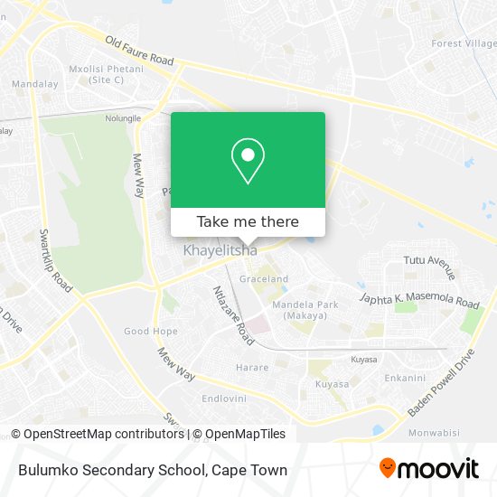 Bulumko Secondary School map