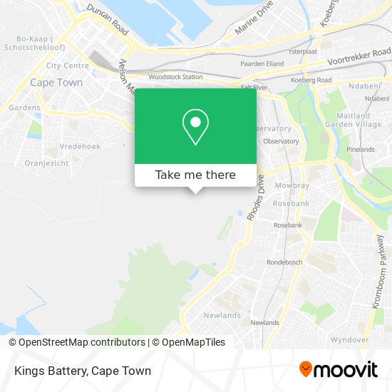 Kings Battery map