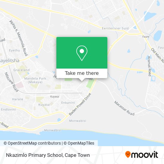 Nkazimlo Primary School map