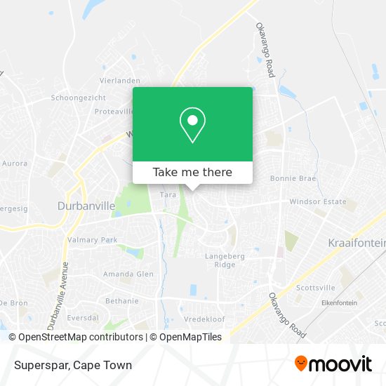 Superspar map