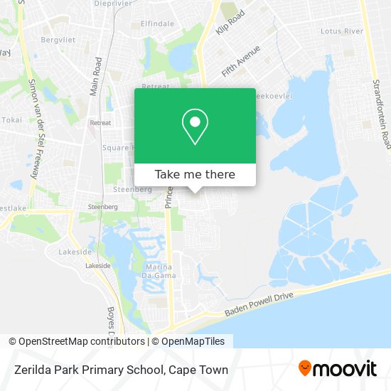 Zerilda Park Primary School map