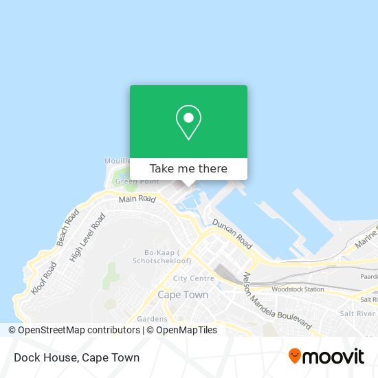 Dock House map