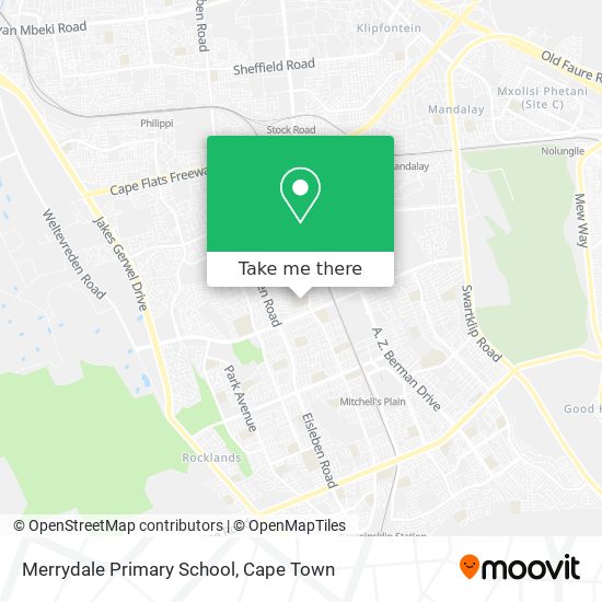 Merrydale Primary School map