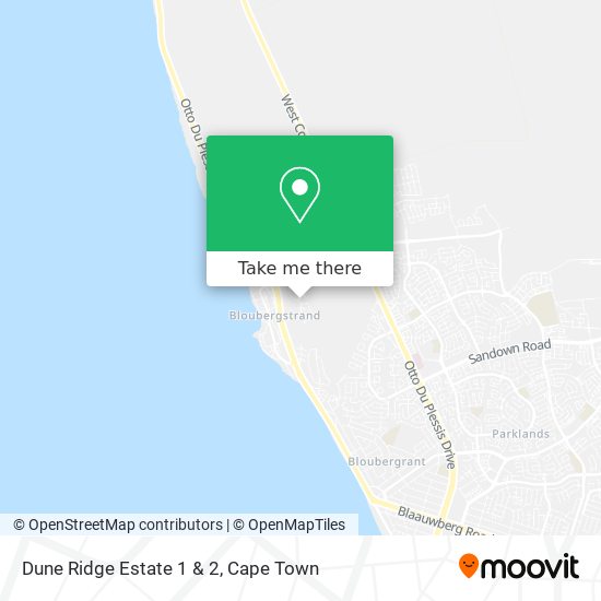 Dune Ridge Estate 1 & 2 map