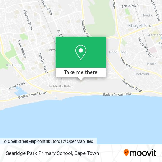 Searidge Park Primary School map