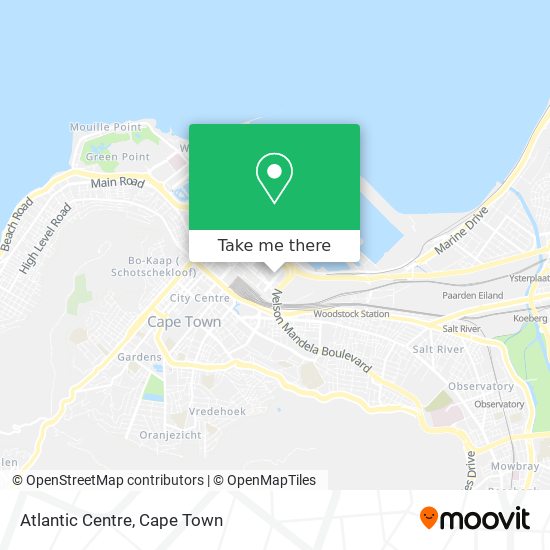 Atlantic Centre map