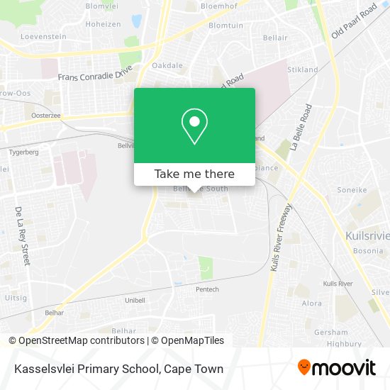 Kasselsvlei Primary School map