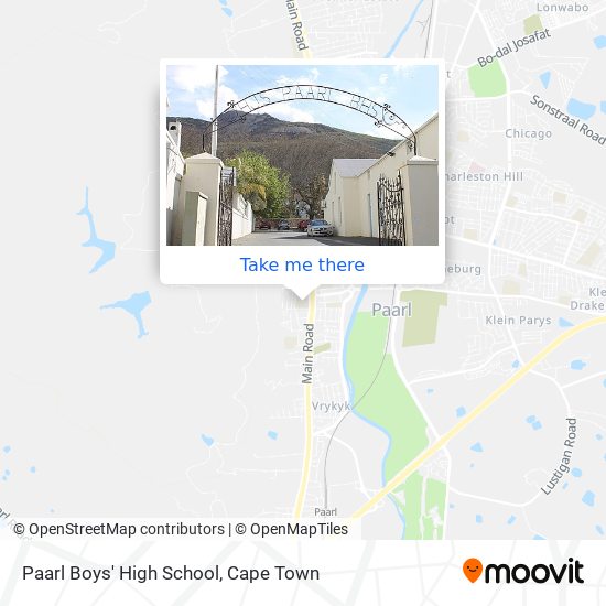 Paarl Boys' High School map