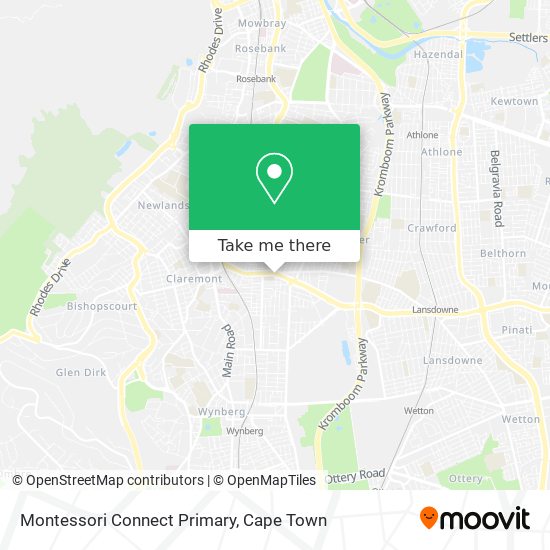 Montessori Connect Primary map
