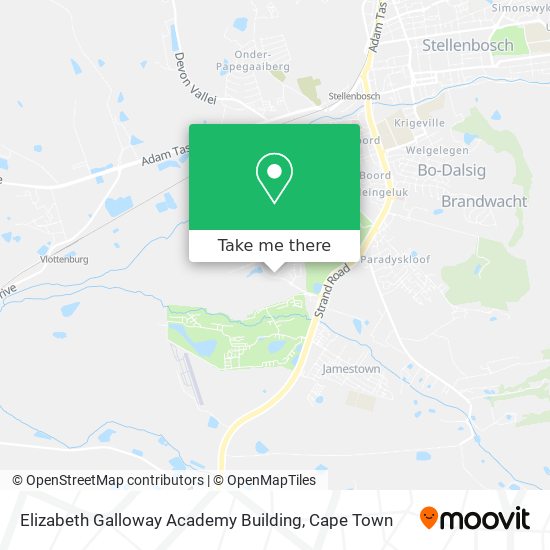 Elizabeth Galloway Academy Building map
