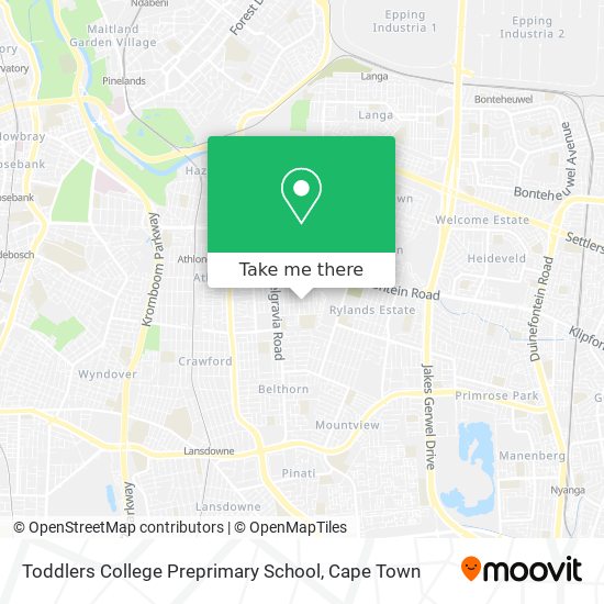 Toddlers College Preprimary School map